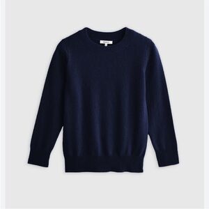Quince Navy Blue Women's Sweater